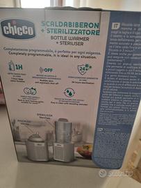 sterilizzatore e scaldabiberon chicco