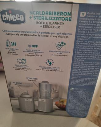 sterilizzatore e scaldabiberon chicco