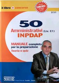 manuale concorso Simone 50 amministrativi INPDAP