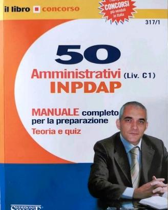 manuale concorso Simone 50 amministrativi INPDAP