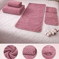 set asciugamano grande e piccolo imballato