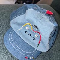 Cappellino estivo in jeans neonato mayoral