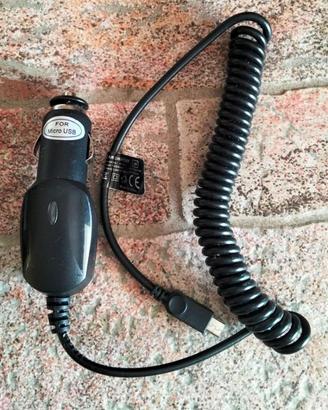 Caricabatterie micro USB per auto