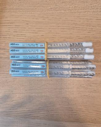 10 Punte Trapano YG-1 HSS-E Extra Lunghe 5x75x150