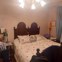 Letto ferro e madreperla anni primi 900 intagliato