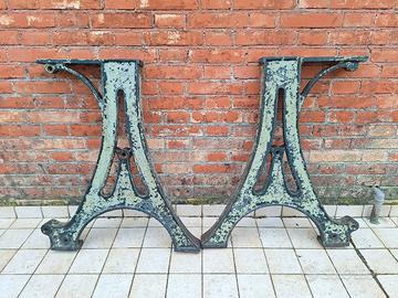 Gambe in ferro per tavolo - banco da lavoro