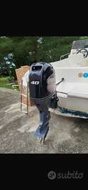 Yamaha 40 cv 10 ore di navigazione