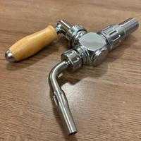 Rubinetto Felom Inox e Legno con compensatore