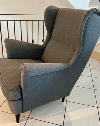 Poltrona Nordvalla grigio scuro