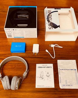 Newtop CB04 Cuffie Stereo Wireless