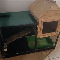 gabbia per conigli