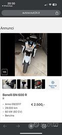 Benelli bn 600 r