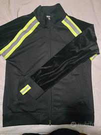 felpa maniche velluto 