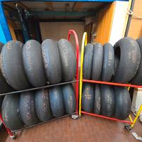 Gomme Pirelli SBK Metzeler Racetec Dunlop KR