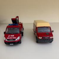 Lotto Modelli Camion Iveco Daily scala 1/43