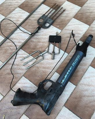 Fucile subacqueo Mares Mini Sten + accessori