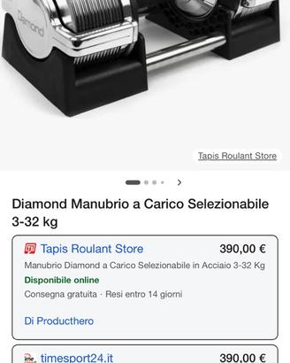 Manubri Regolabili Diamond