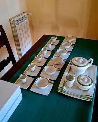  Guy Degrenne, Rayures  Vegetal.  Caffè Tè  40 pz
