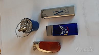 Set di 4 accendini vintage