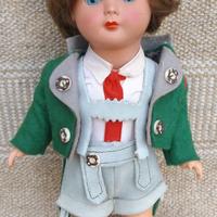 Bambola vintage anni 50/60 tirolese