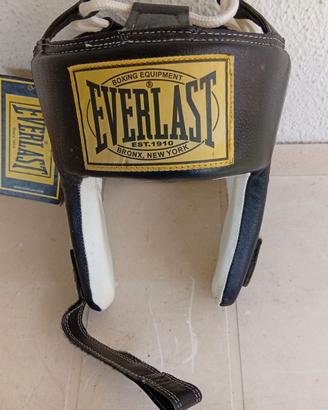 Everlast Casco Boxe Protettivo Arti Marziali