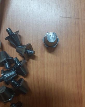 tacchetti in alluminio per scarpe da calcio 11 mm