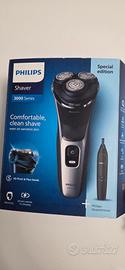 rasoio philips s3000 + rifinitore naso