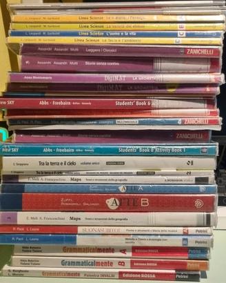 Libri scolastici, vendibili singolarmente 