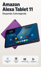 Amazon Alexa Tablet 11, 8 GB di RAM, 128 GB