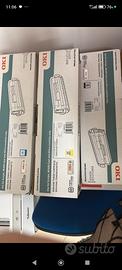 toner stampante mai usati imballati 