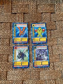 X4 digimon prima edizione 1999