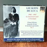 CD Giuseppe De Luca vol. 1 1902 - 1907