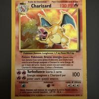 Charizard set base no prima edizione 4/102