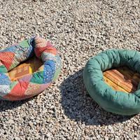 2 cuccie per gatti fatte a mano