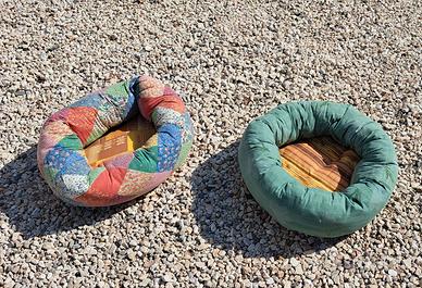 2 cuccie per gatti fatte a mano