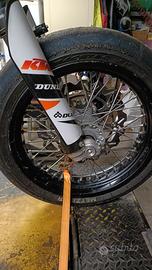 Coppia cerchi Motard 16.5-17 ktm