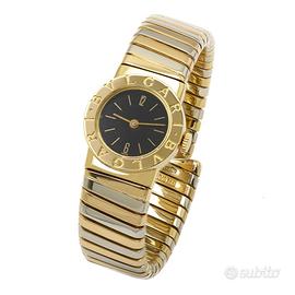 Bulgari Tubogas Manual oro 18kt yellow white
