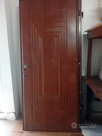 Porta blindata da esterno e interno con telaio