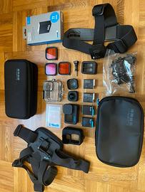 GOPRO HERO10 , sub, pettorina, fascia testa ecc...