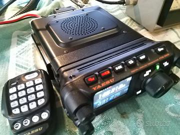 radio yaesu ftm 500  vhf uhf  c4 fm radioamatori