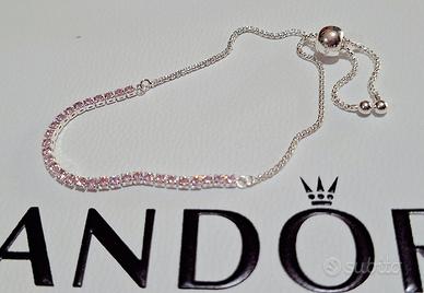 Bracciale tennis Pandora in argento 925