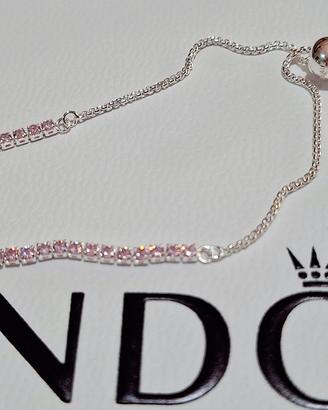 Bracciale tennis Pandora in argento 925