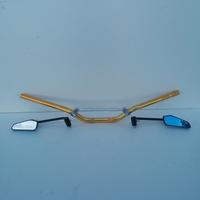 Manubrio cross e specchi rizoma. 