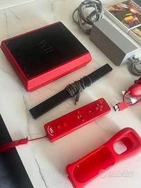 Lotto console wii mini con 8 giochi