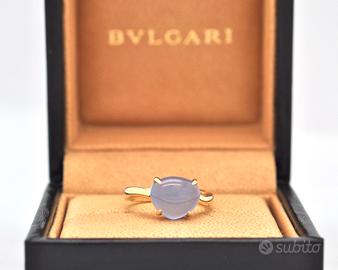 Anello Bulgari Mediterranean Eden blu