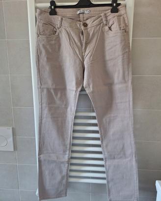 Jeans donna Piazza Italia, beige chiaro, IT 48