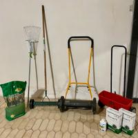 Kit attrezzi da giardino per prato
