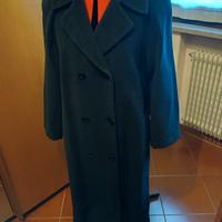 Cappotto nero pura lana - taglia L