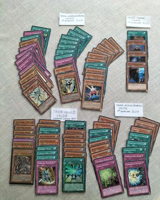 CARTE YU GI OH ANNI 2009-2010 Prima edizione