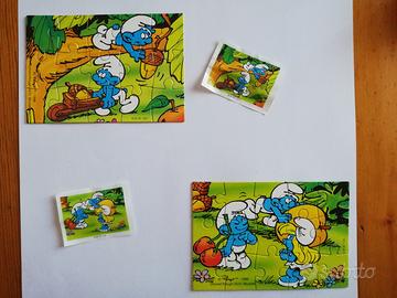 Kinder puzzle Puffi